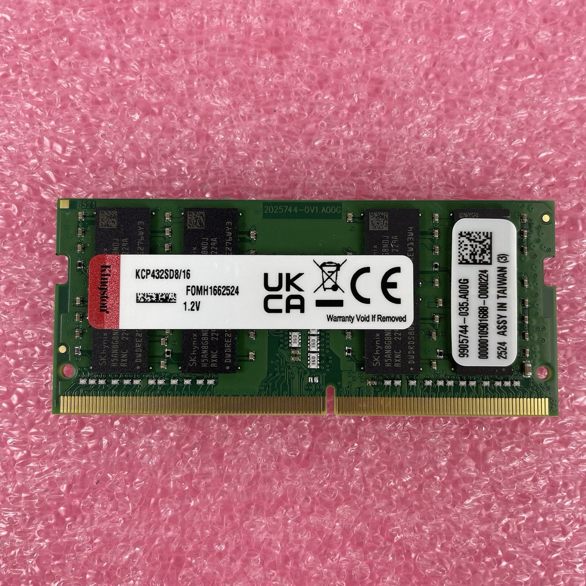 Kingston 16GB DDR4 3200MHz SODIMM Laptop RAM KCP432SD8/16 Non-ECC1