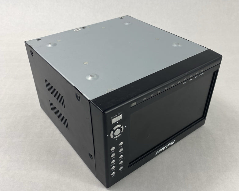 First Alert HS-4700-S 4-Channel MJPEG DVR Built-In 7" Monitor Untested