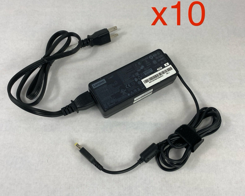 Lenovo ADP-90XD B 90W 20V 4.5A Slim Square Tip Charger AC Adapter (Lot of 8)