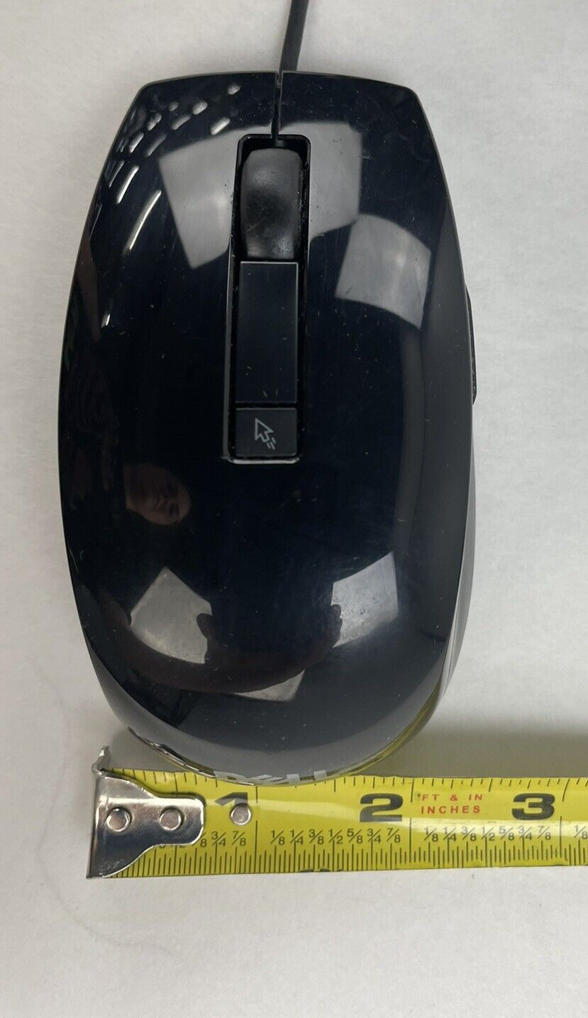 Dell M-UAV-DEL8 Black USB Optical Scroll Mouse with 6 Buttons J660D Lot of 4
