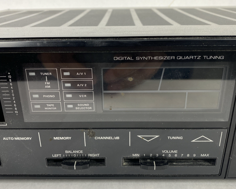 Zenith CV650 Stereo Receiver AM/FM Audio/Video - Parts or Repair