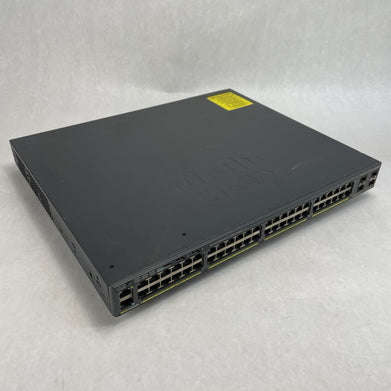 Cisco Catalyst WS C2960X 48LPS L Tested and Reset