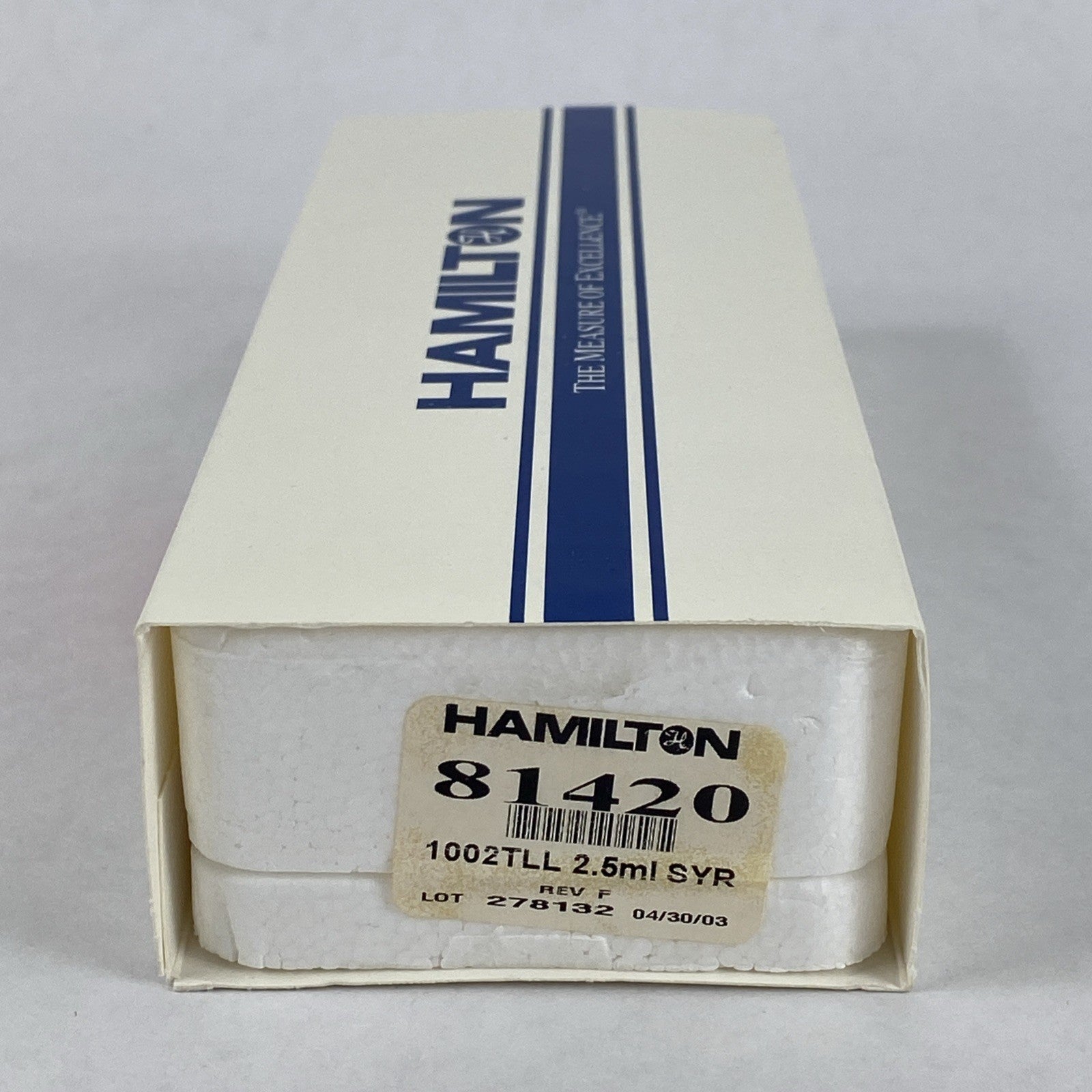 Hamilton 81420 1002TLL 2.5ml Luer Lock TLL Gastight Instrument Syringe3