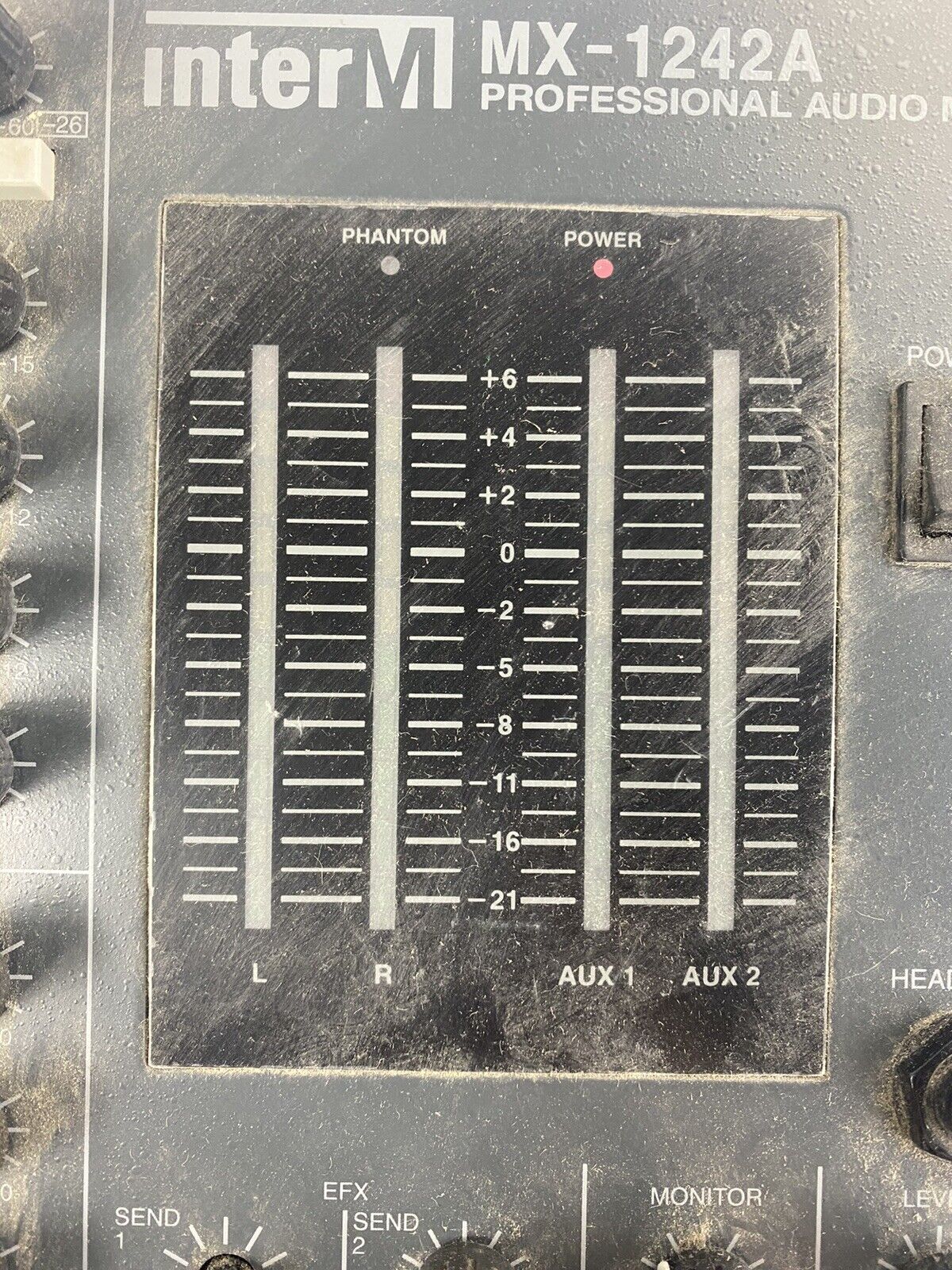 Parts and Repair InterM MX-1242A Professional Audio Mixer