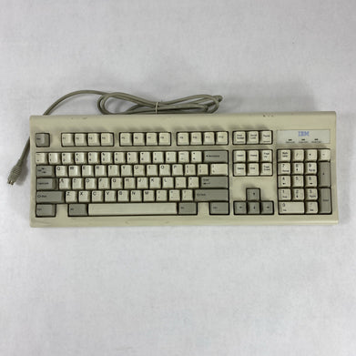 IBM KB-6323 Vintage Membrane Keyboard 104 Key PS/2 - Tested