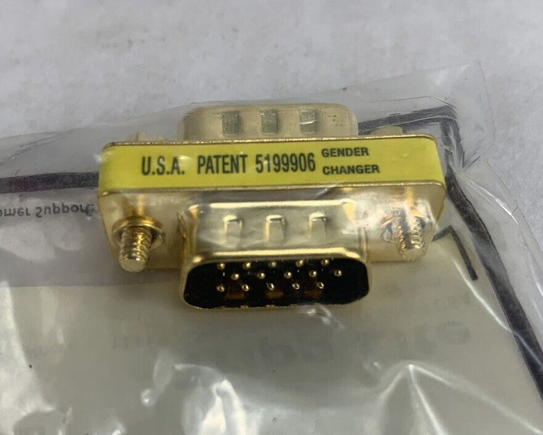 Tripp Lite P158-000 Compact Gold Gender Changer (Lot of 2)