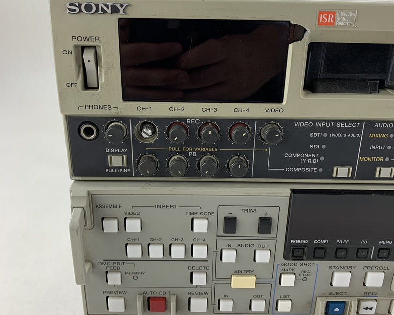 Sony DNW-A75 Digital Video Cassette Recorder Betacam Error 096 Parts and Repair