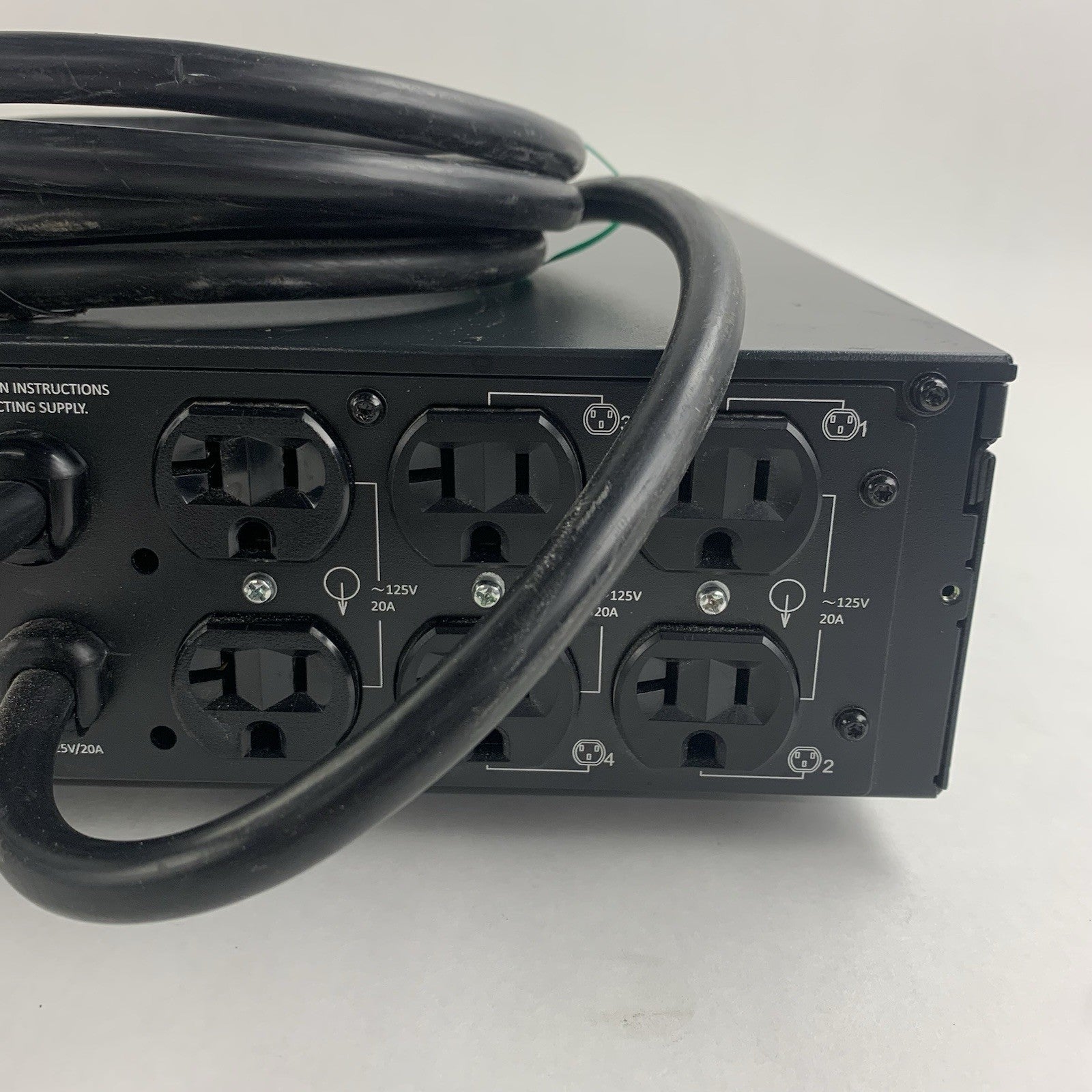 Liebert Vertiv GXT5-2000LVRT2UXL 2000VA 1800W 125V Rack UPS Tested Bad Screen13