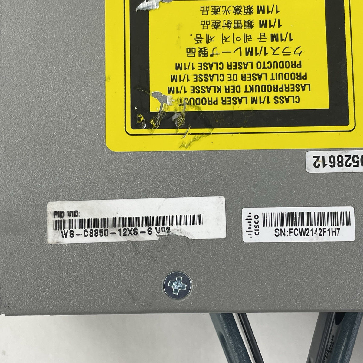 Cisco WS-C3850-12XS-S V02 IP Base Switch 12 SFP+ Eth Port 1X PSU - Tested9