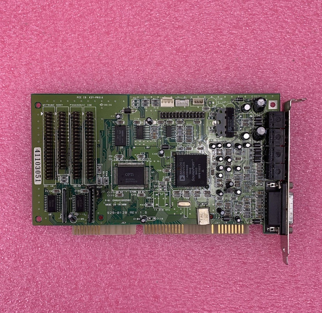 Analog Devices 929-0128 ISA Audio Card