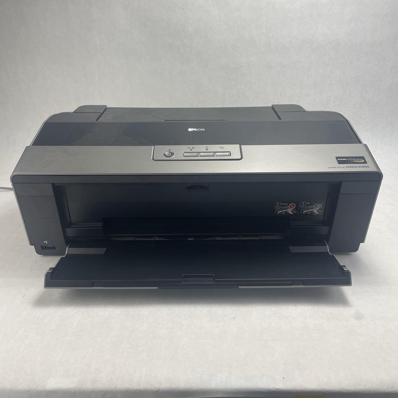Epson Stylus Photo R1900 Digital Photo Inkjet Printer Untested No Ink4