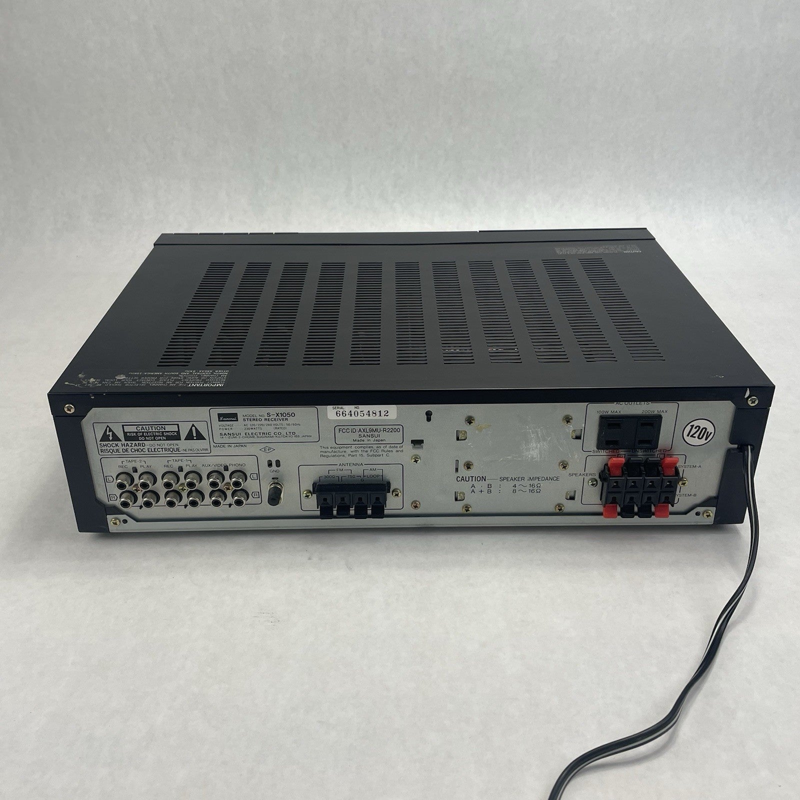 Sansui S-X1050 Vintage Stereo Receiver For Parts6