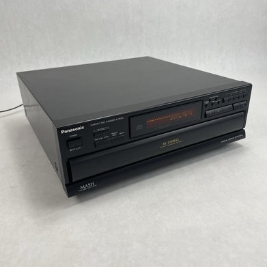 Panasonic SL-PD347 5 Disc CD Changer Player Rotary Carousel Tested No Remote