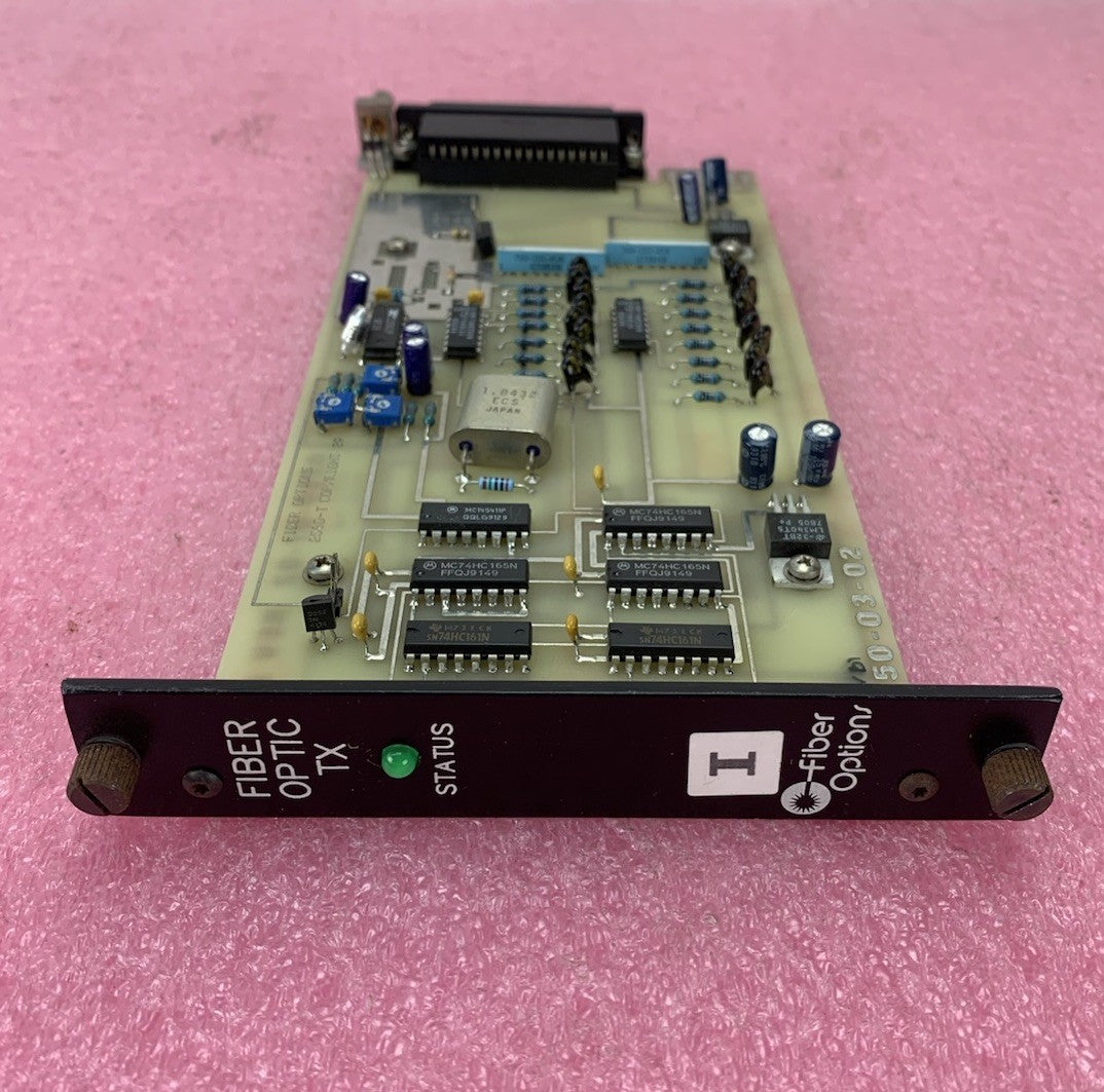 Fiber Options 250D-T-R/1B3X Fiber Optic RX Receiver Card - Untested4