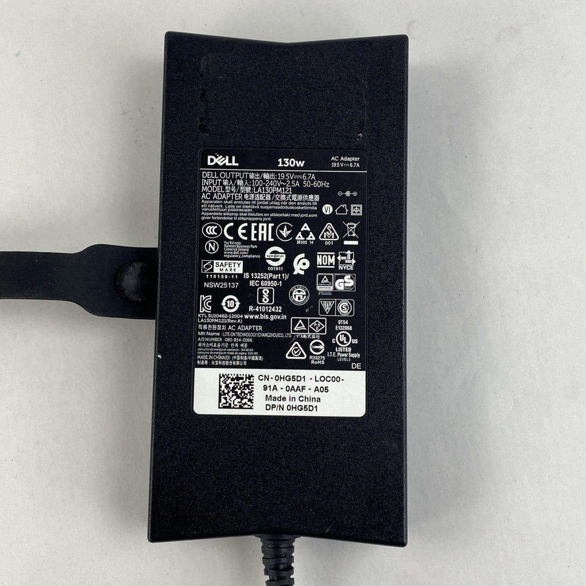Dell LA130PM121 130 W 19.5V  7.4mm Barrel No Power Cord - Mixed Lot of 86