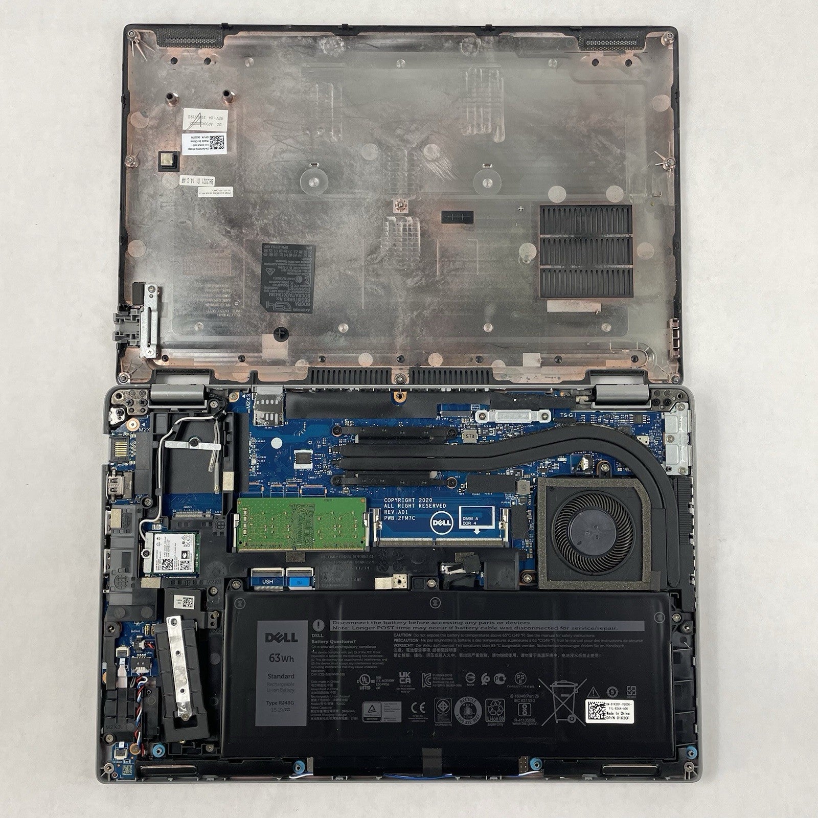 Dell Latitude 5420 14" i5-1135G7 1.40 GHz 8 GB RAM No SSD/OS/AC - Worn Paint16