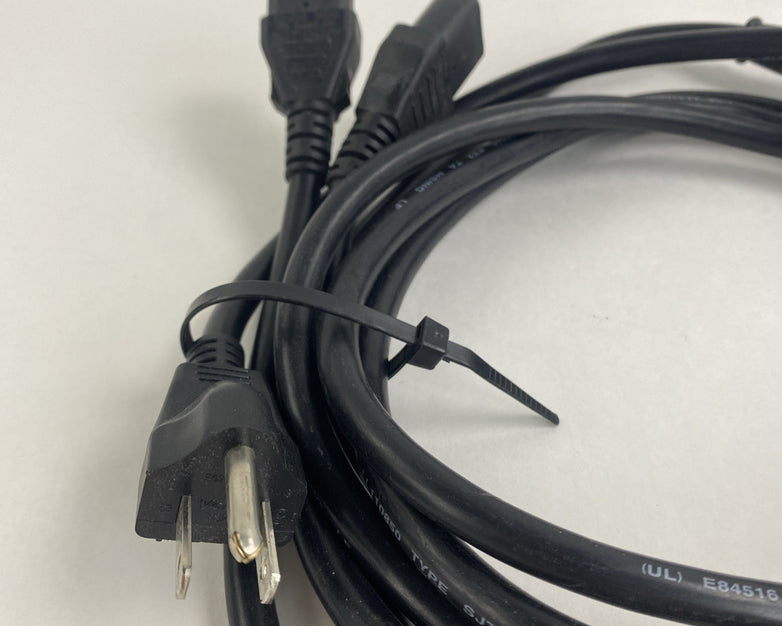 Volex E84516 Duo Cord Mix Lot w/ Volex LL2126 Power Cords Lot of 3