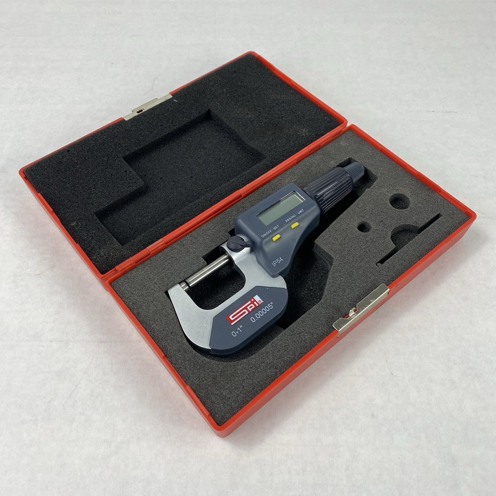 SPi Mechanical IP54 0-1" 0.00005" Outside Micrometer Untested