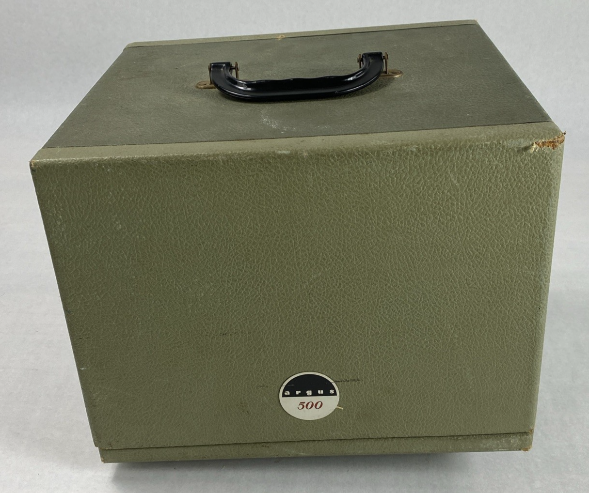 Argus 500 Model V Vintage 35mm Slide Projector Power Tested
