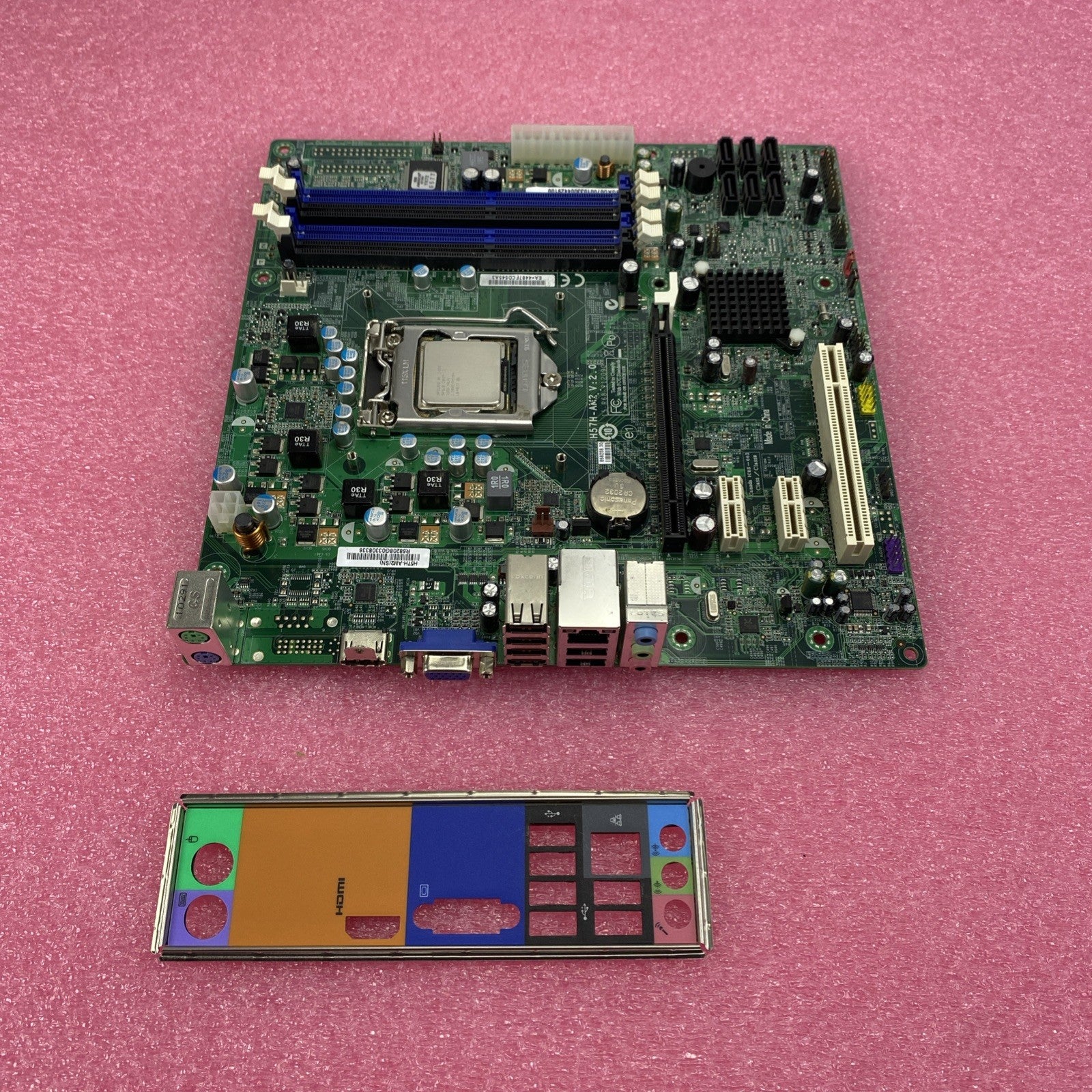 Gateway DX4840 Motherboard Intel Core i3-550 2.0GHz No RAM w/ Shield