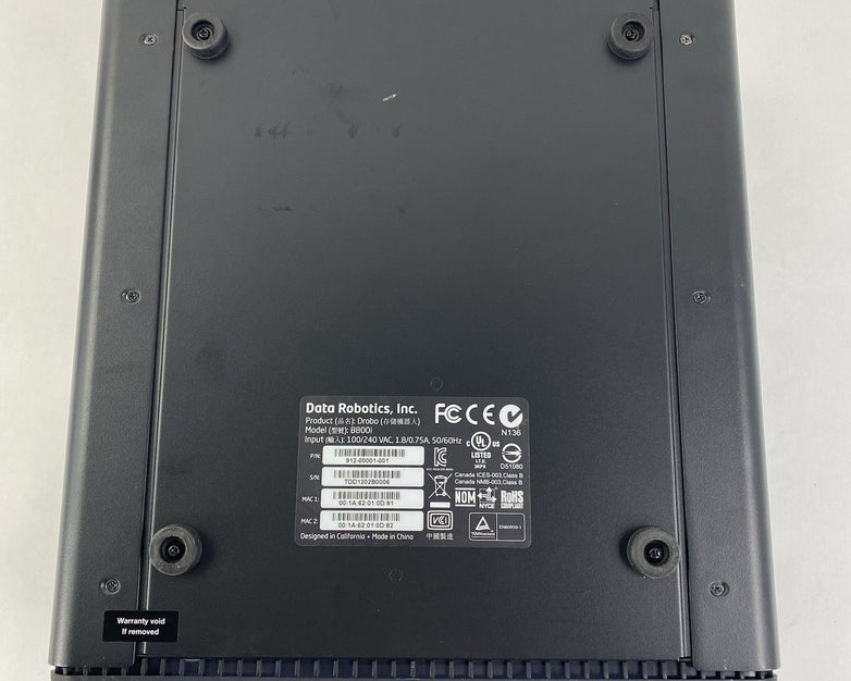 Data Robotics B800i Drobo 8-Bay Network Storage System