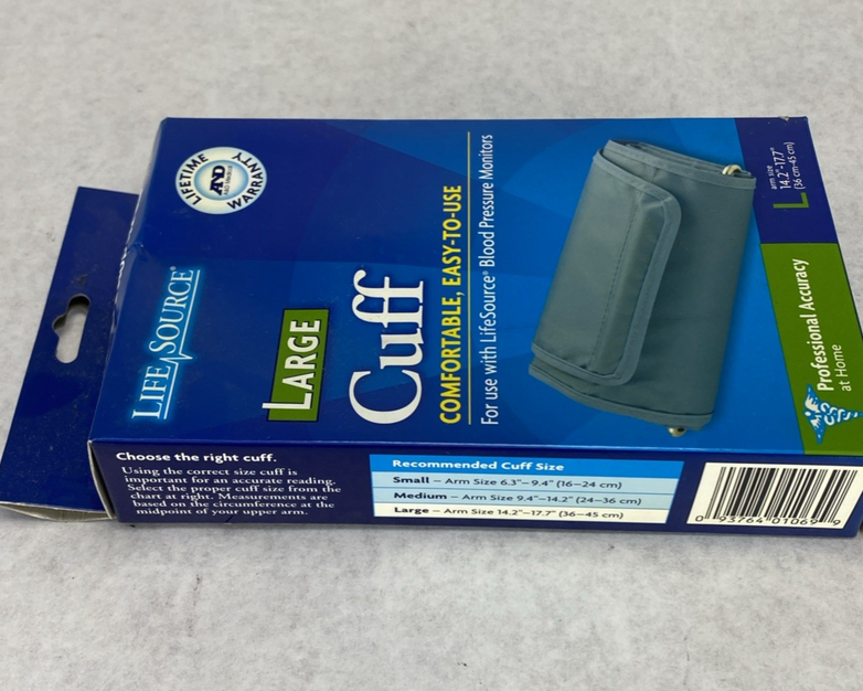 Life Source UA-281 Replacement Blood Pressure Cuff 14.2"-17.7" (Lot of 8)