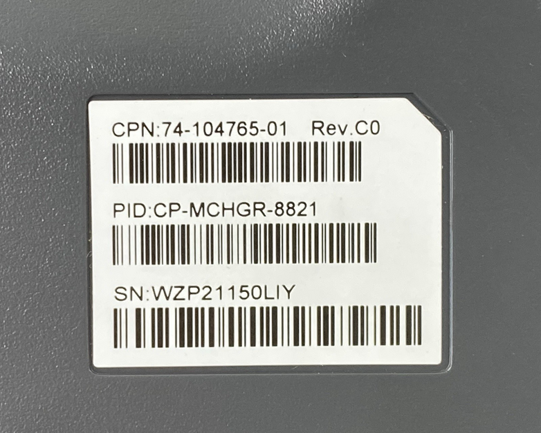 Cisco CP-MCHGR-8821 Multi Battery Charger Cradle No AC Adapter