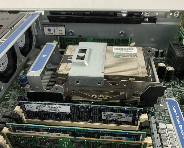 HP ProLiant DL380p Gen8 Server E5-2640 2 GHz 48 GB RAM NO HDD NO OS