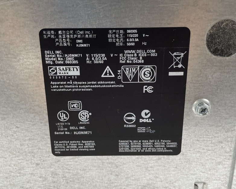 Dell Dimension 3000 MT Intel Pentium 4 3.00 GHz 1 GB Ram No HDD No OS