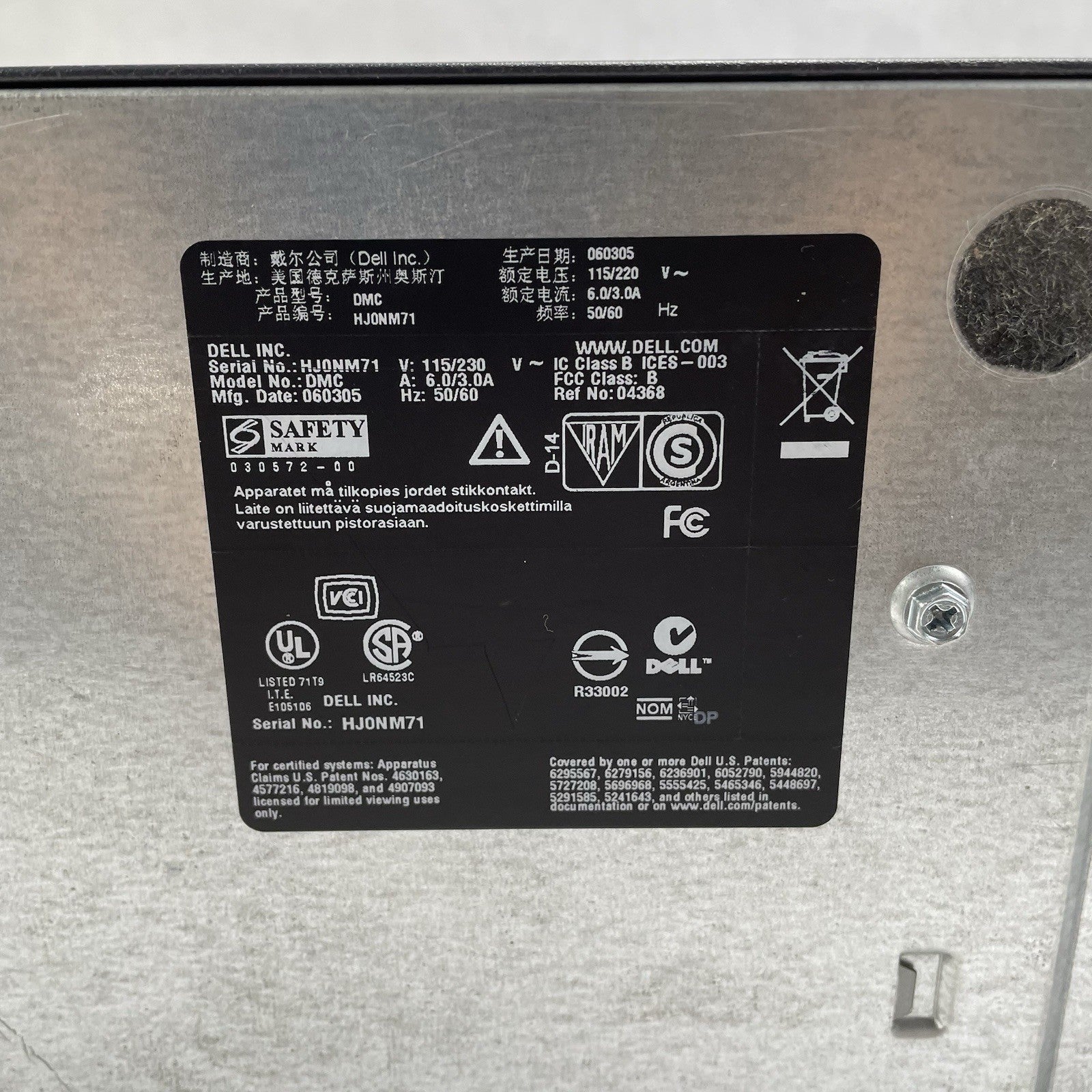 Dell Dimension 3000 MT Intel Pentium 4 3.00 GHz 1 GB Ram No HDD No OS