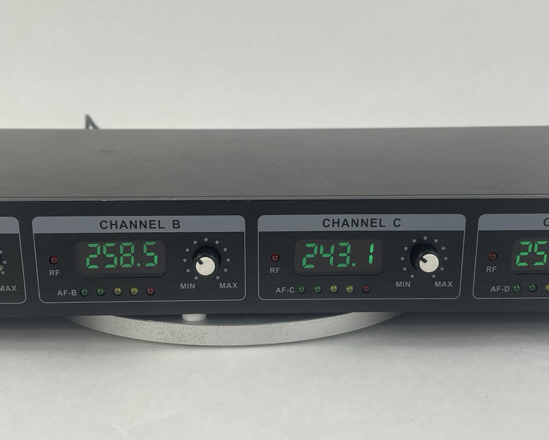 GTD Audio G 380 Wireless Rackmount Receiver Untested No Power Cord