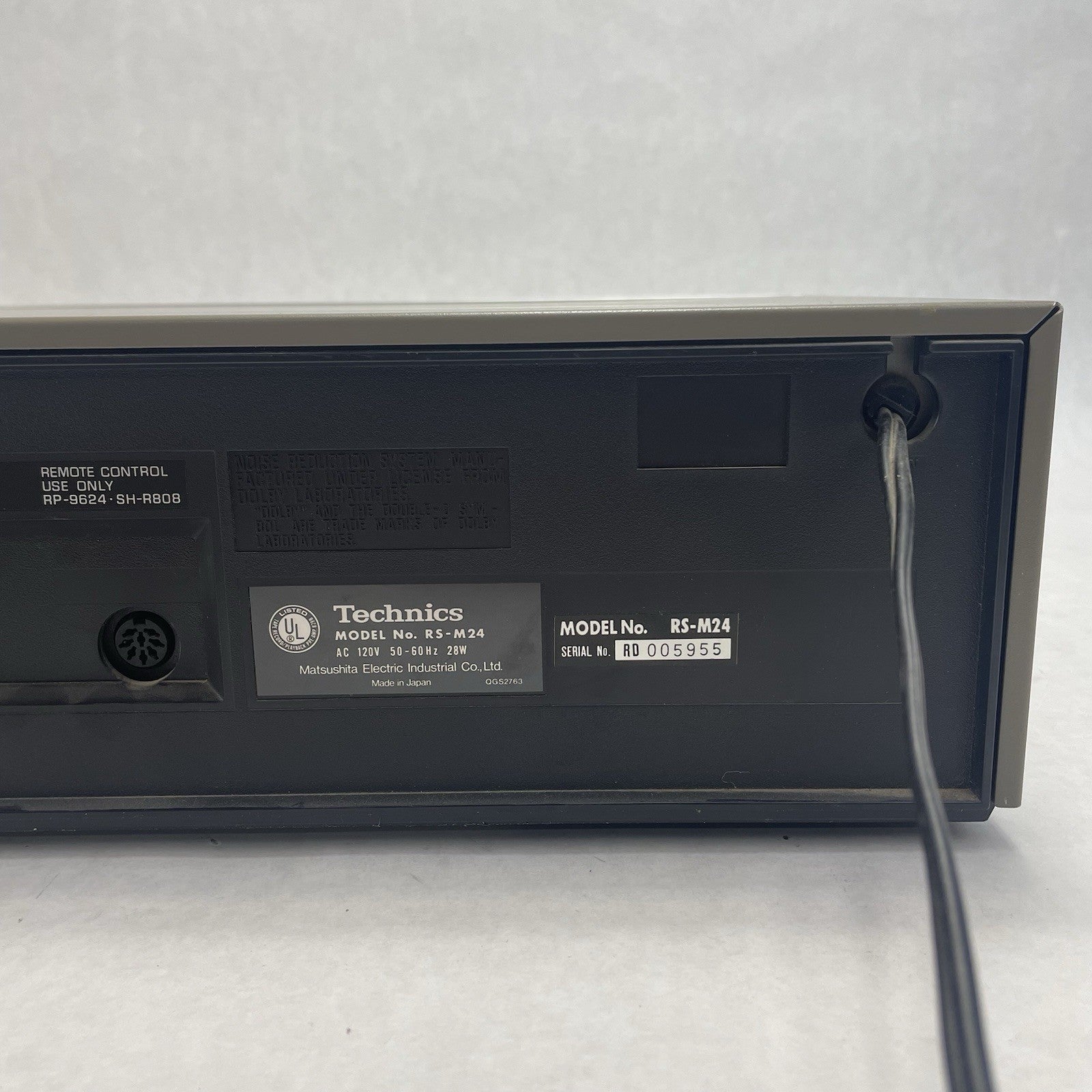 Technics RS-M24 Cassete Deck  Tested8