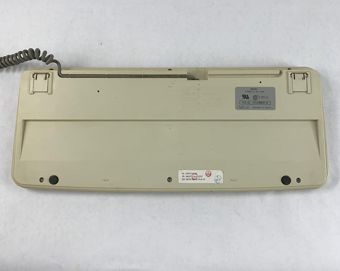 Gateway 2000 2189013-00-002 PS/2-Wired Vintage Mechanical Keyboard - Tested6