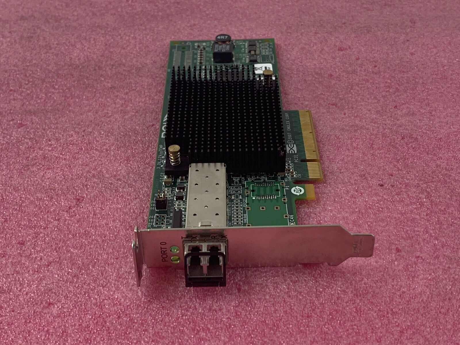 Lot of (2) HP AJ762A 489192-001 AJ762-63002 LPE12000 81E 8GB PCI-E HBA Fiber LoP