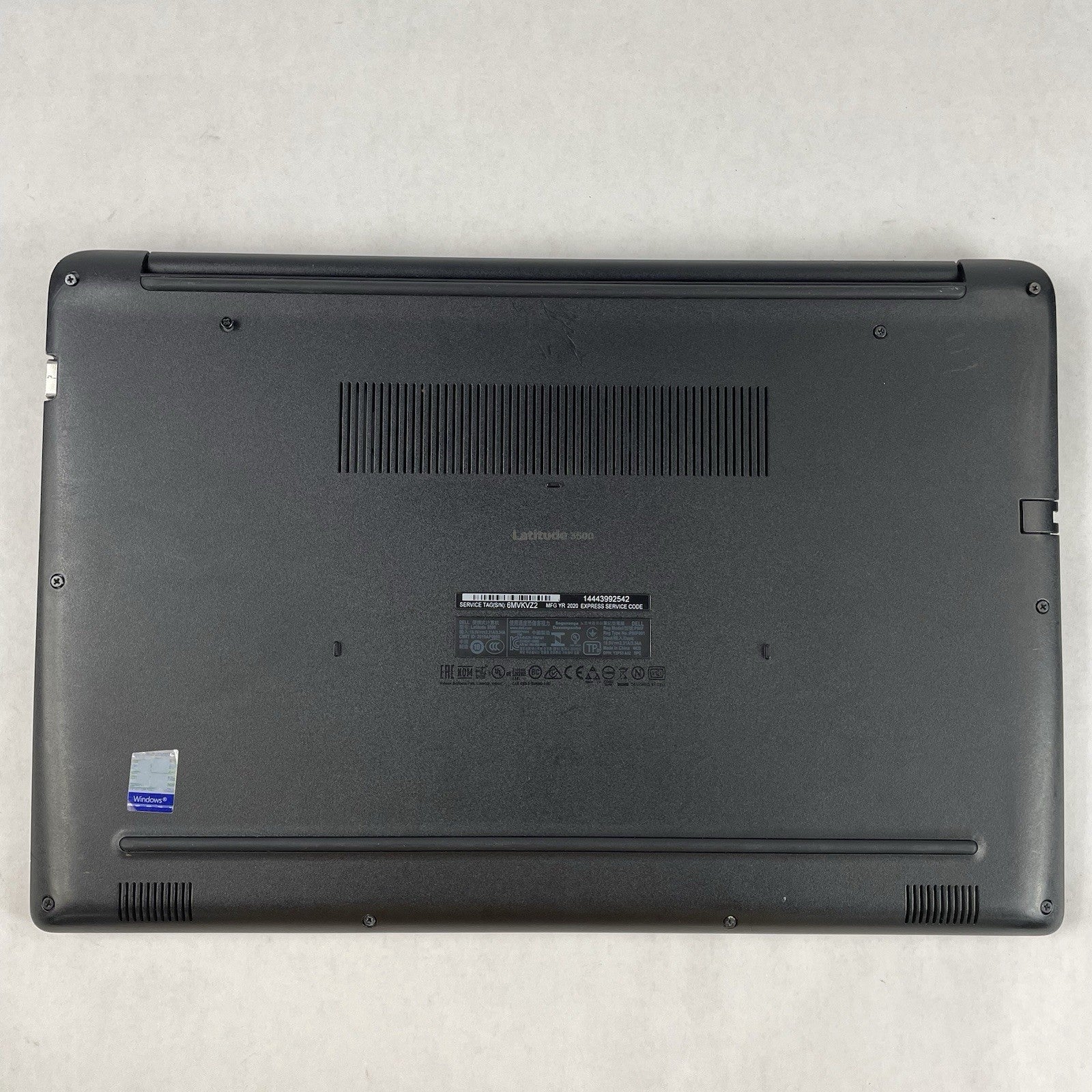 Dell Latitude 3500 15.6" i5-8265U 1.60GHz 8GB RAM No SSD/OS/AC/Batt - Bad Bottom15