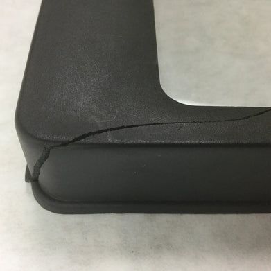 Glass Cover Only for GE Auxiliary Relays, (Lot of 2)Frame Cracked
