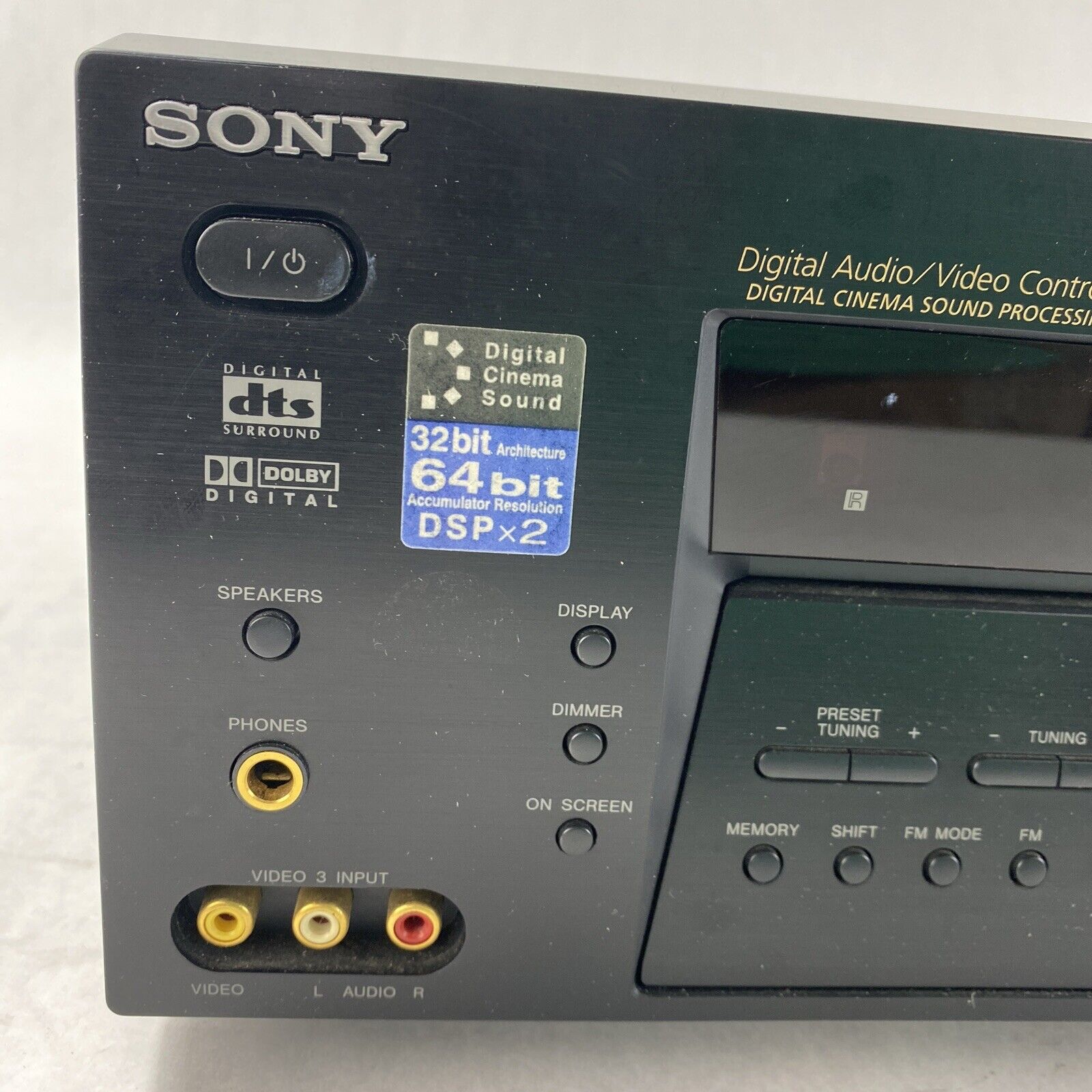 Sony STR-DE975 6.1 Ch Surround AV Home Theater Stereo NEEDS REPAIR