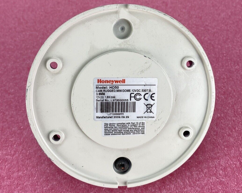 Lot of 3 Honeywell HD50 Rugged Dome Security Camera Untested - Parts or Repair