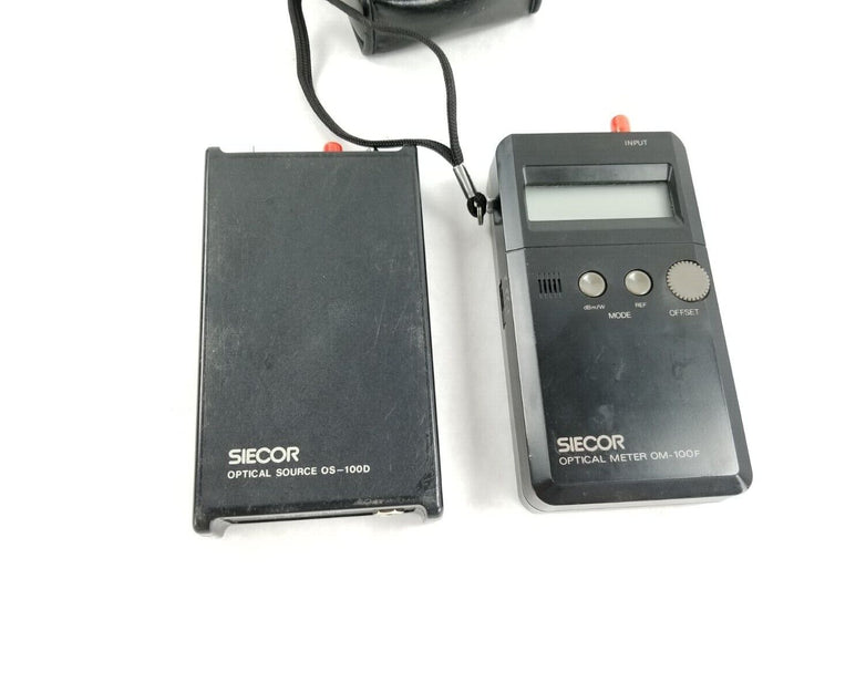 Siecor Optical Sorece OS-100D and Optical Meter OS-100F