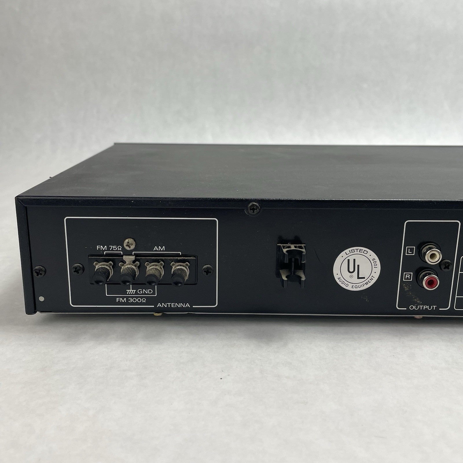 Kenwood KT-42B Stereo Synthesizer AM/FM Digital Preset Tuner RCA Black8