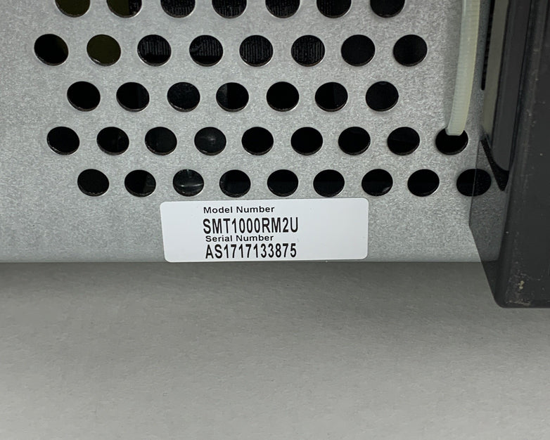 APC SMT1000RM2U Smart UPS Back Up Tested No Batteries w/ Faceplate