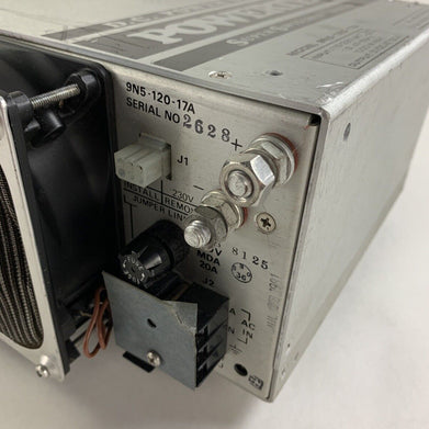 PowerTec DC Power Supply 115/230VAC 47-63Hz 1000W Max9N5-120-17A Untested