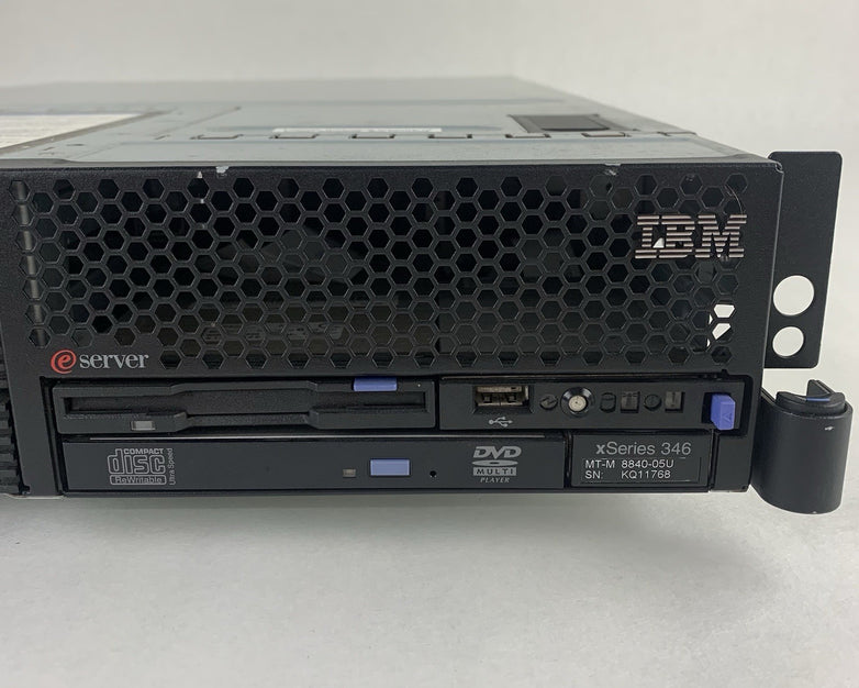 IBM eServer xSeries 346 Server 2x Xeon 2.8 GHz 2 GB RAM No OS No HDD