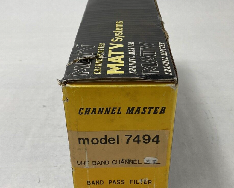 Channel Master MATV Systems Model 7494 Band Pass Filter UHF Band Channel 63