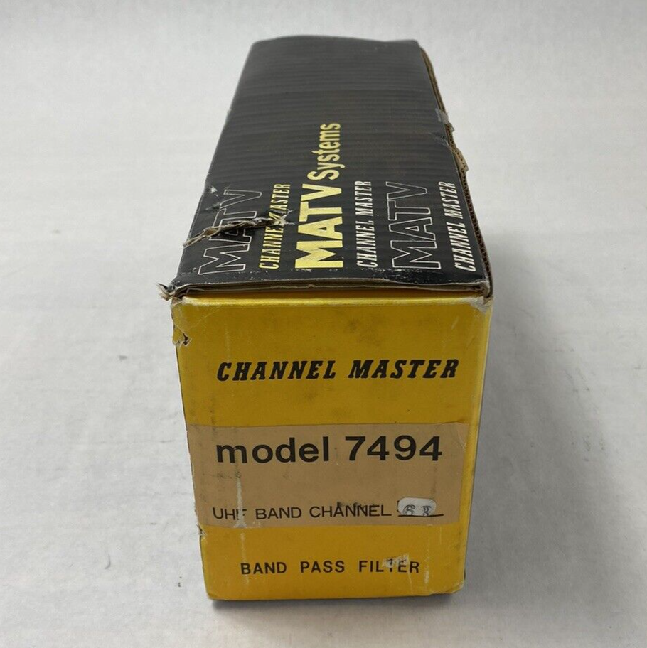 Channel Master MATV Systems Model 7494 Band Pass Filter UHF Band Channel 63