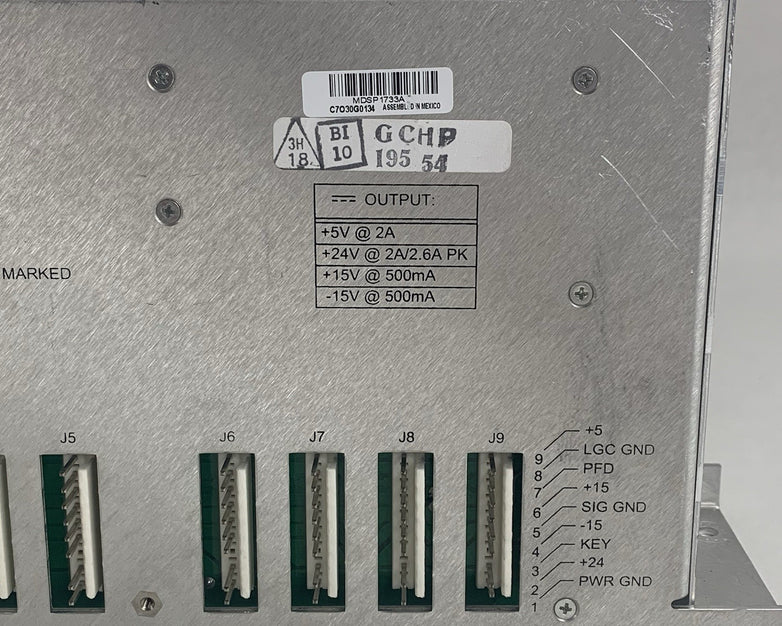 Condor MDSP1733A  DC Power Supply 2366118 GE Untested