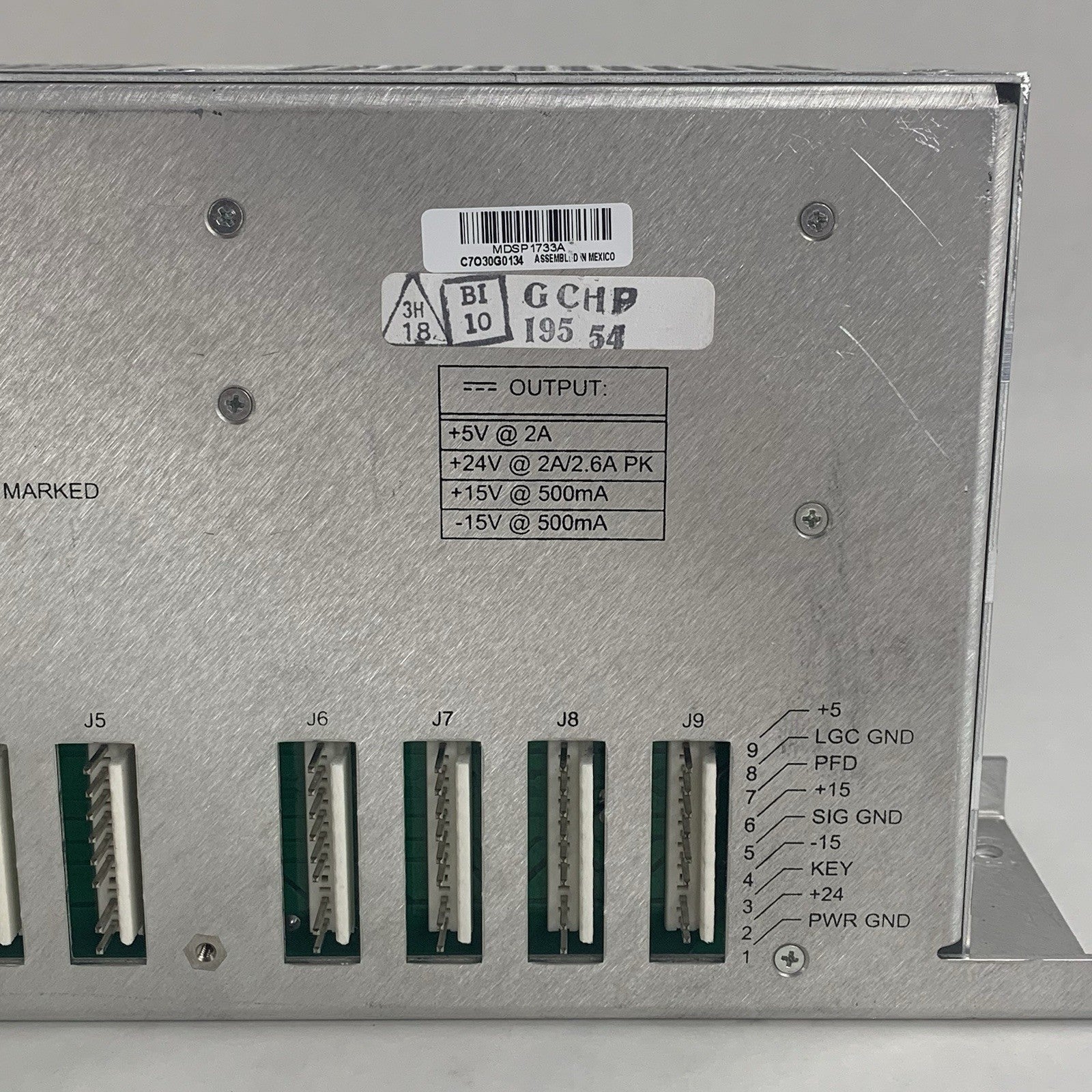 Condor MDSP1733A  DC Power Supply 2366118 GE Untested4