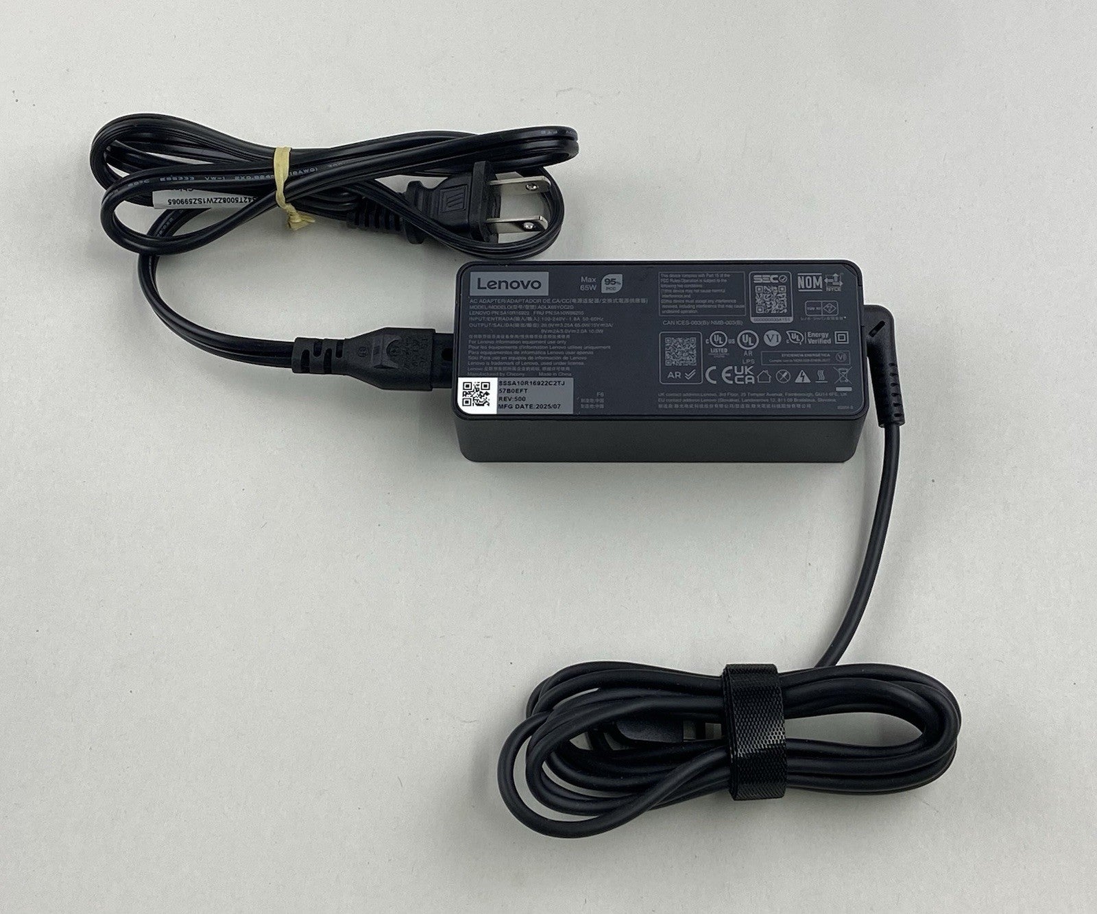 Lenovo ThinkPad 65 Watt 20V 3.25A Type-C USB AC Adapter - Lot of 81