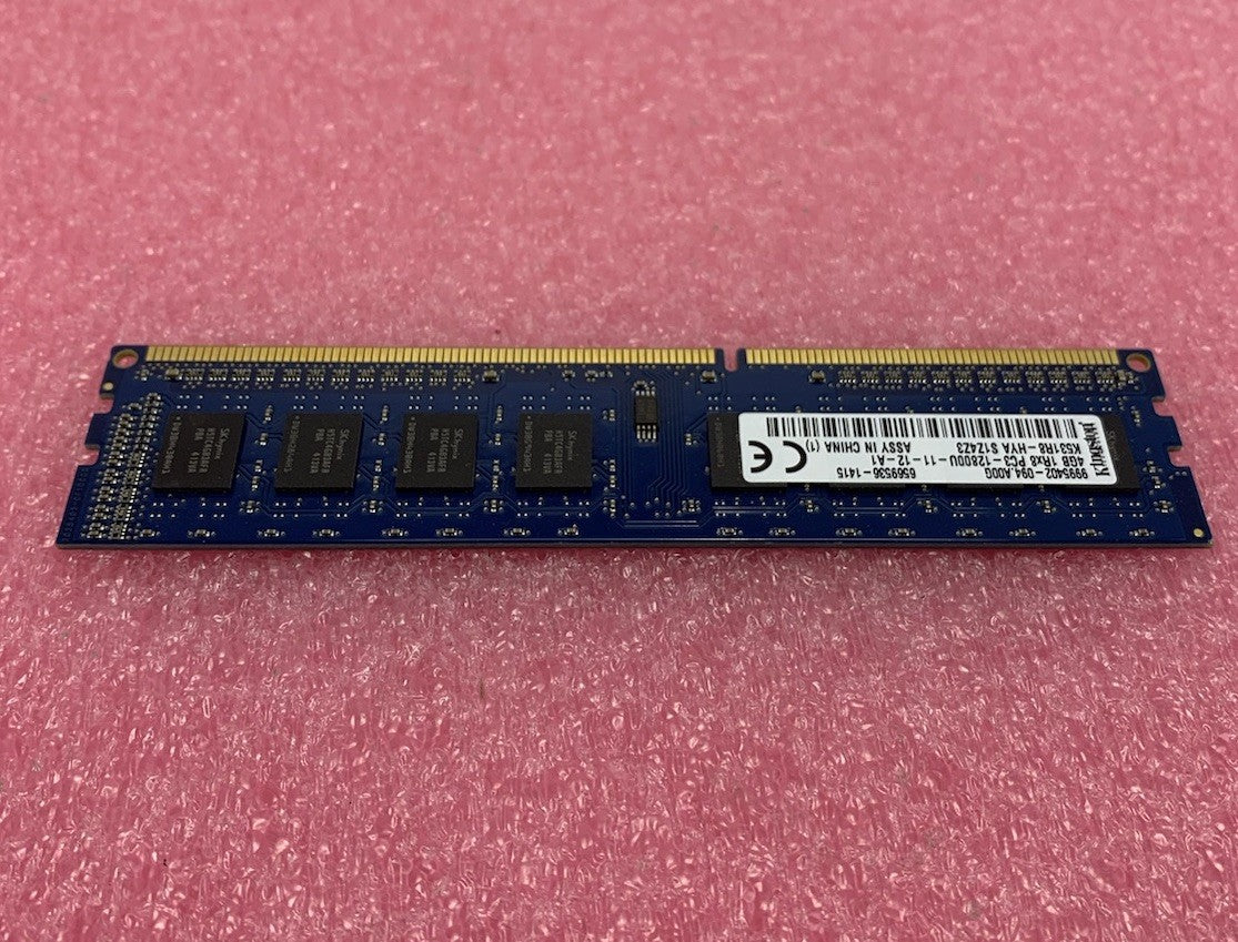 Kingston 16GB (4x4GB) 1rx8 PC3-12800U-11-12-A1 RAM