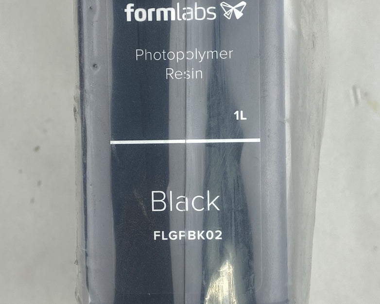 Factory Sealed Formlabs Photopolymer Resin Black FLGPBK02